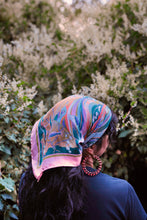 Load image into Gallery viewer, Reef Madness Silk Scarf | Pink